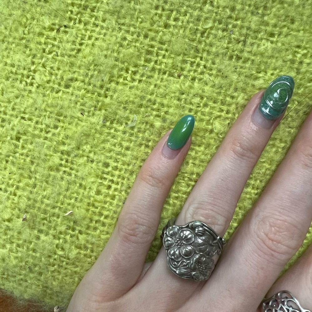 Silver Spoon Ring